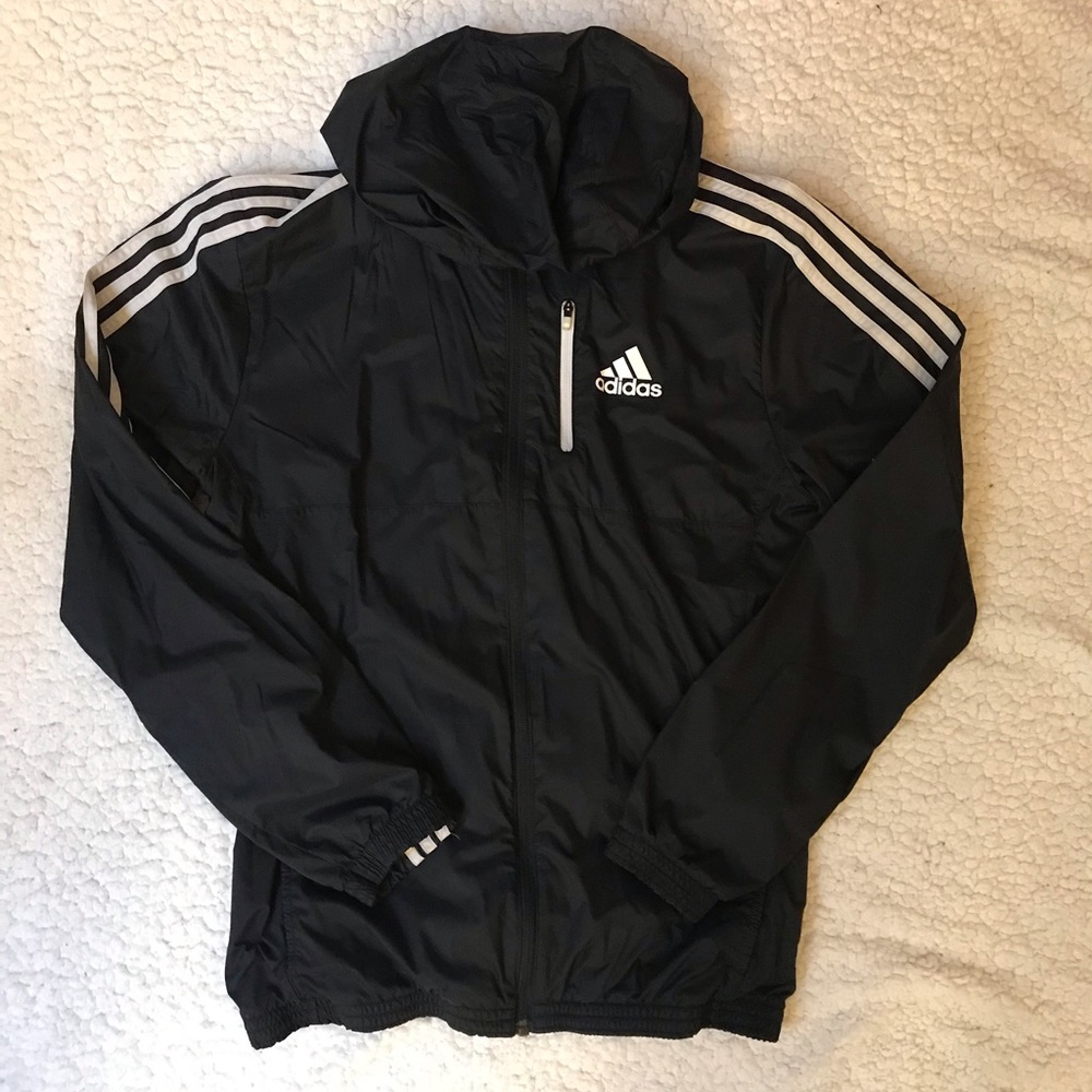 Adidas sports brand windbreaker
